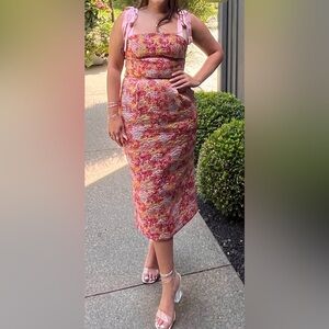 Lulus 2-piece Midi Skirt Set